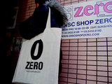 DISC SHOP ZERO ORIGINAL SHOPPING BAG