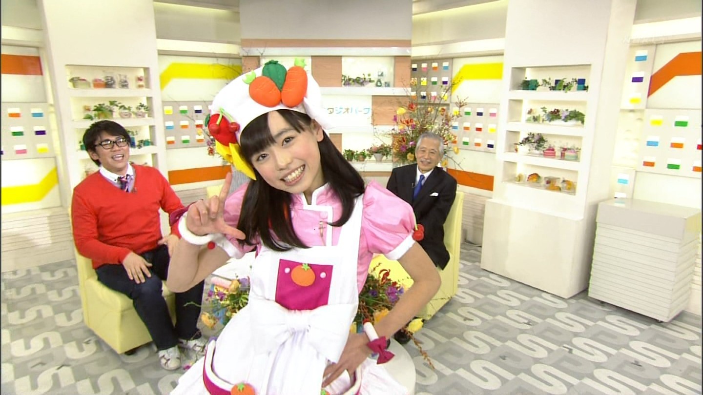 クッキンアイドル アイ！マイ！まいん！  NHK『スタジオパーク』にまいんちゃんが生出演