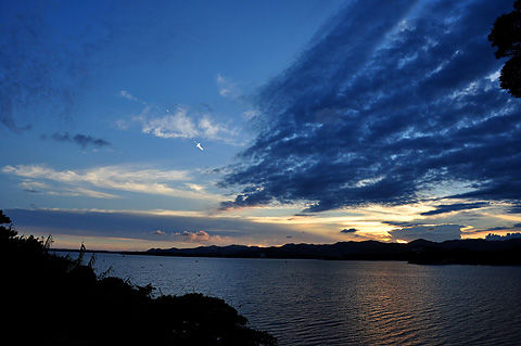 浜名湖の夕景（その２）