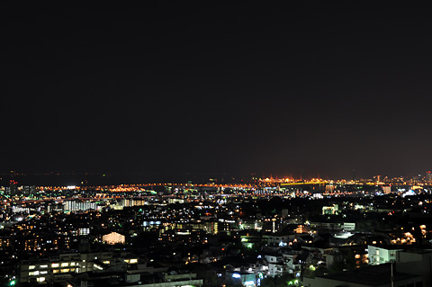 芦屋大学からの夜景（その２）