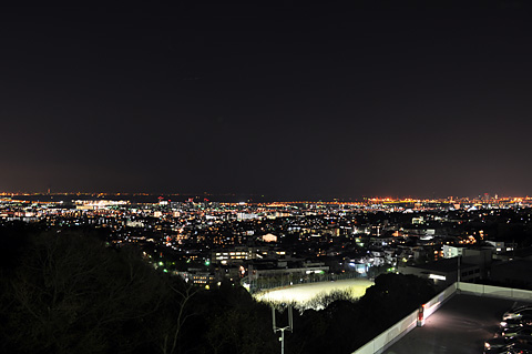 芦屋大学からの夜景（その１）