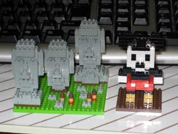 ナノブロック ミッキーマウス Hi Log 2