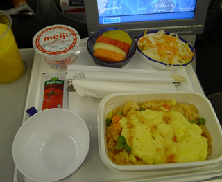 1泊4日、シンガポールの旅 - 日本航空のJAL036便