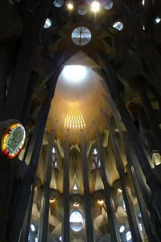 初めてのバルセロナ旅行--世界遺産のサグラダ・ファミリア ＠バルセロナ