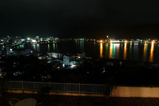 奄美大島の名瀬港を見渡せるホテルカリフォルニア ＠奄美大島